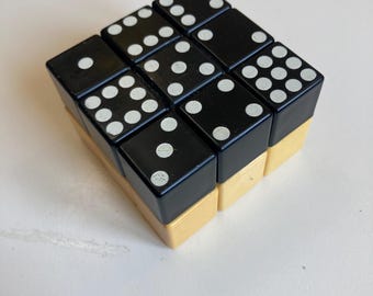 Vintage Ernő Rubik game RUBIK'S DOMINO - 1983