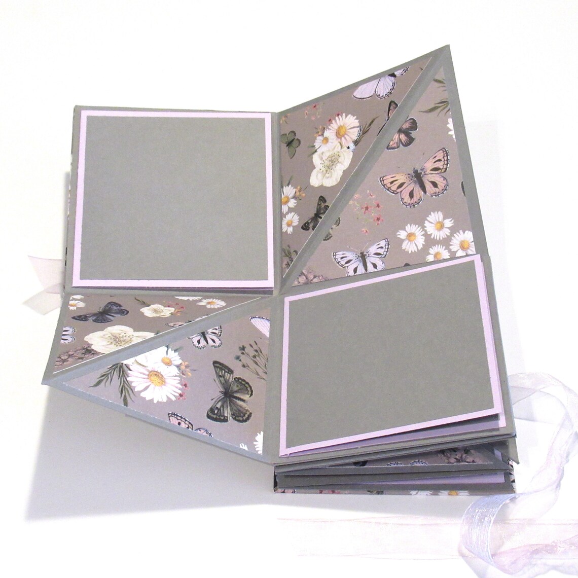 Deluxe ACCORDION Mini ALBUM Handcrafted Photo Album Etsy