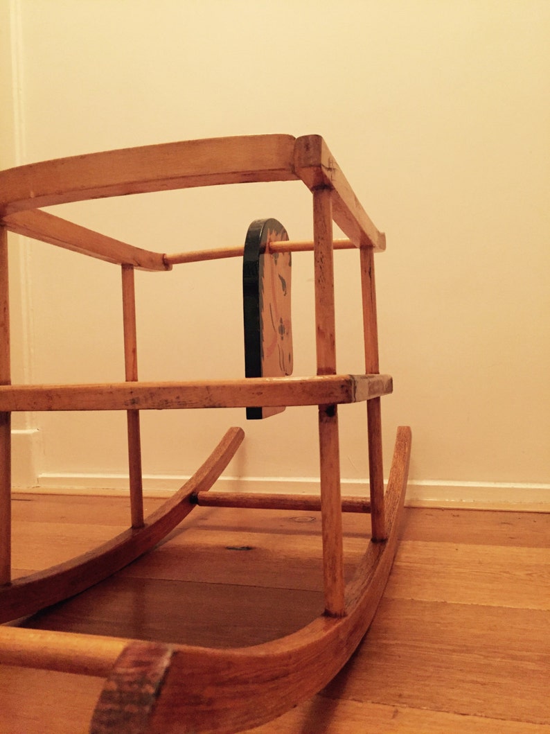 Vintage Rocking Chair. Rocking Horse Chair. Rocking Childs Etsy