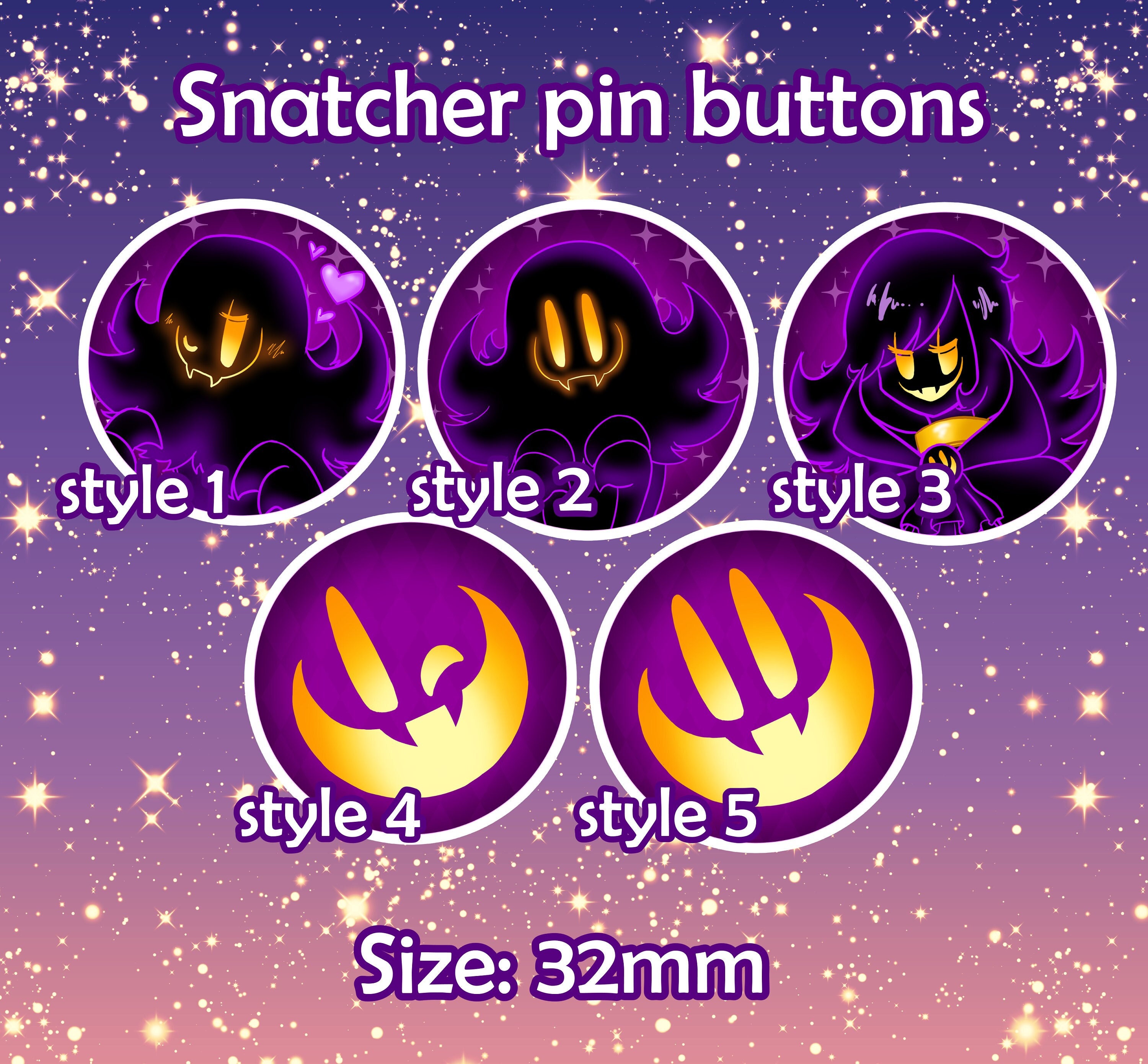 A Hat in Time Wooden Pins and Stickers IN STOCK 