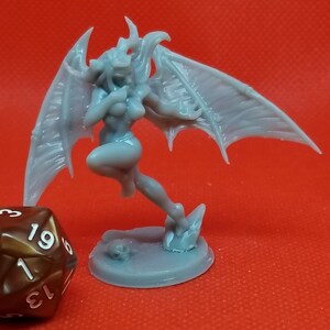 Aya, Lust Demon 32mm Demon Resin Miniature - for D&D Dungeons and Dragons or Tabletop Gaming, Artisan Guild