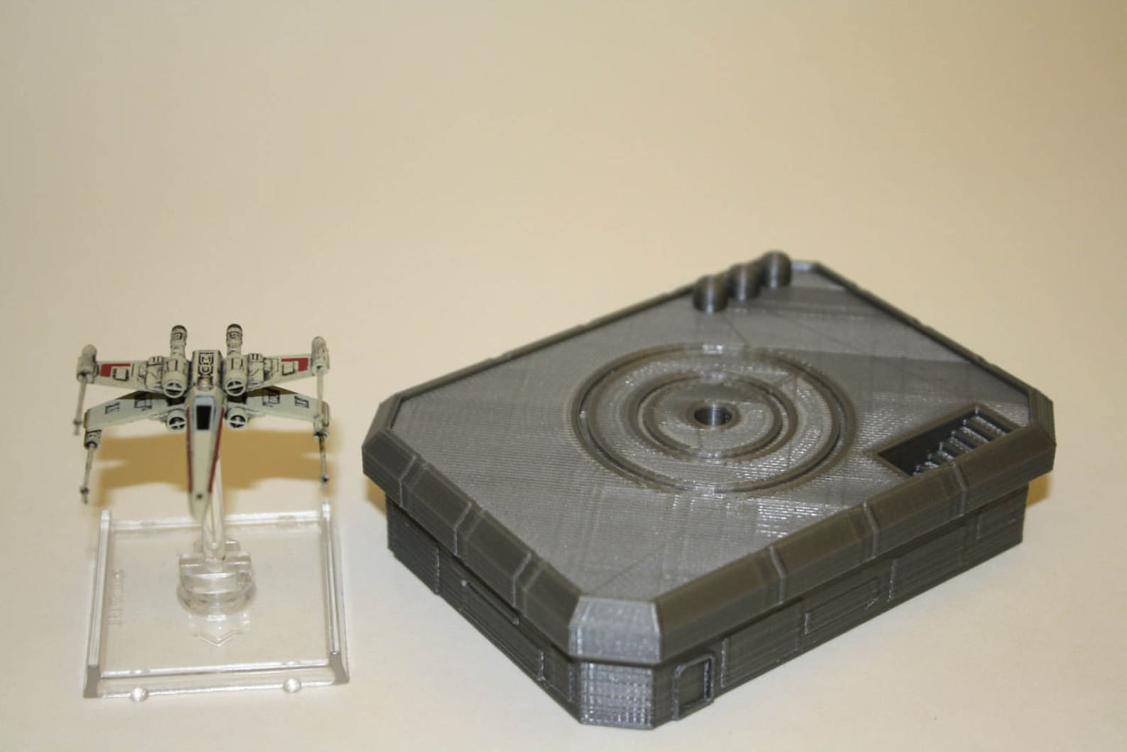 Imperial Landing Pad for Star Wars Xwing Miniature Terrain Etsy