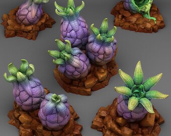 Alien Eggs Terrain Set of 5, Dungeons and Dragons RPG