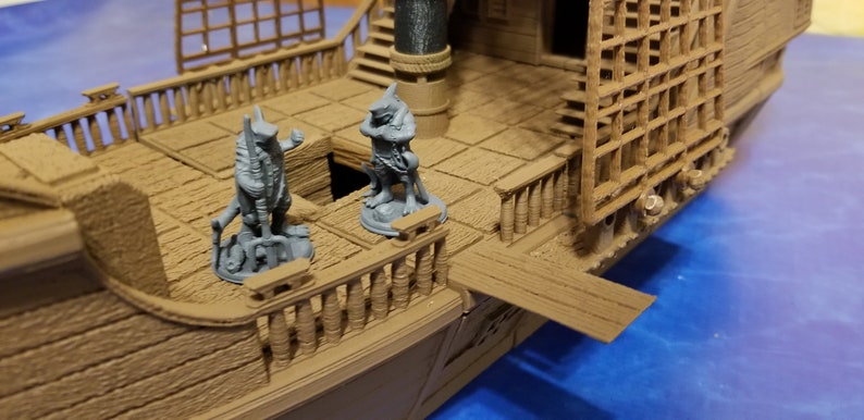 Pirate Ship for 28mm Gaming Ghosts of Saltmarsh D&D - Etsy