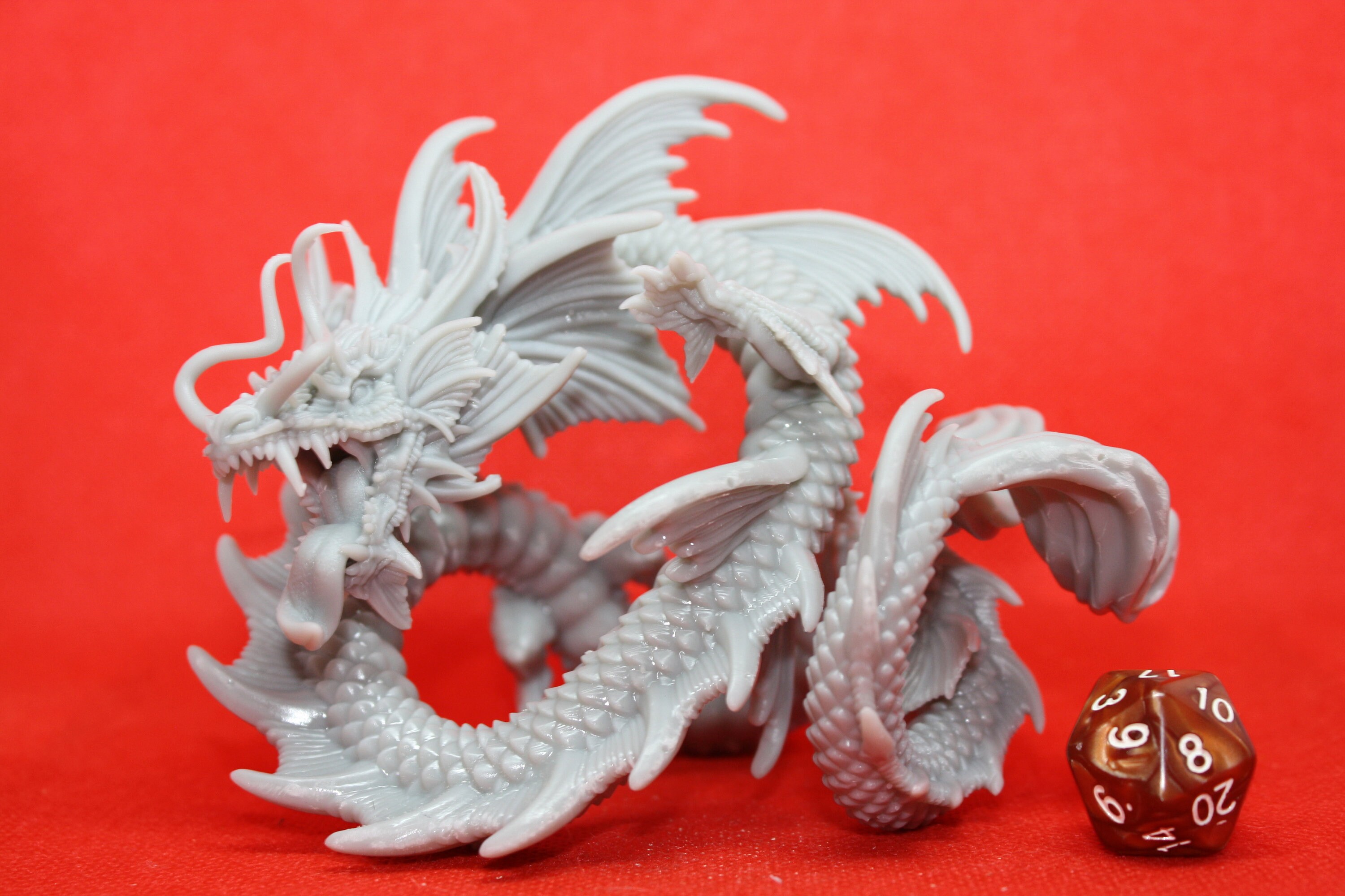 Water Dragon Asian Theme for D&D 28mm 32mm Dungeons and Dragons