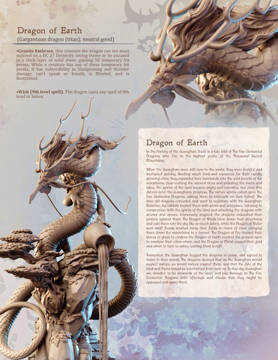 Dragon of the Earth Cobramode Japanese Dragon Dungeons and