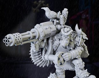Wild West Orc Sharpshooter, Ghamak 3D Printed Miniature 469