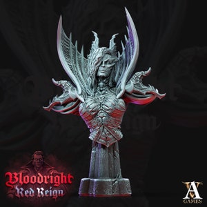 Lilith, the First Blood Daughter Bust - Archvillian Games Dungeons and Dragons/ RPG /Resin Miniature/Pathfinder