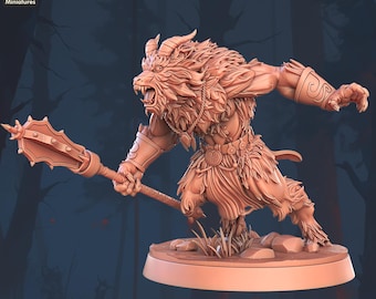 Greviks  --Set of 2 Rangers of Shadow Deep Miniature NPC Dungeons and Dragons, Pathfinder, Tabletop Gaming 28mm Terrain RPG Frostgrave