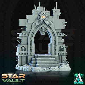 Mini Diorama #7 - Archvillain Games | 3D Printed Resin Miniature | Dungeons and Dragons | Pathfinder | Tabletop Role Playing | AoS | D&D