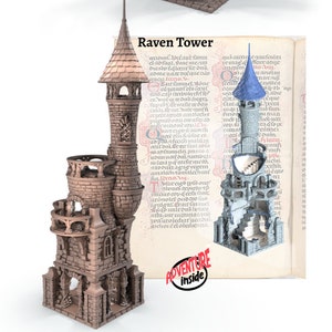Raven Tower 28mm Tale of Two Cities Town House for Dungeons and Dragons RPG Table Top