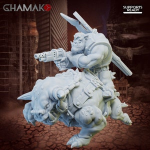 Wild West Orkz Zwigboyz - 5, - Ghamak 3D Printed 32 MM Scale Necromunda Dungeons and Dragons 454