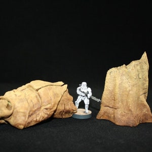Sith 'Stone' Broken Statue Terrain for Star Wars Legion Table  and Wargaming Scatter Terrain