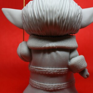 Baby Pennywise /Baby Yoda Mash Up UNPAINTED Resin 3D Printed Figurine image 4