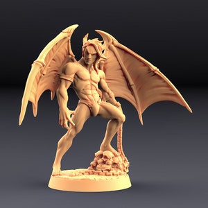 Vanos, Lust Demon 32mm Demon Resin Miniature - for D&D Dungeons and Dragons or Tabletop Gaming, Artisan Guild