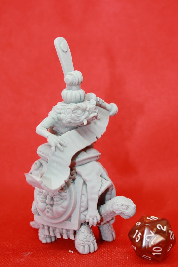 Hikiga Sage Dungeons and Dragons RPG Resin MiniaturePathfinder32mm Kamenosuke Toys & Games Toys