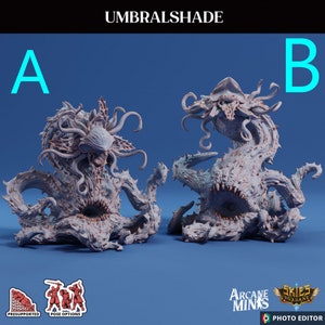 Umbralshade Resin Miniature 32/28mm - for D&D Dungeons and Dragons Spelljammer Tabletop Gaming, Arcane Minis Carnivorous Plants