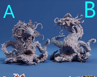 Umbralshade Resin Miniature 32/28mm - for D&D Dungeons and Dragons Spelljammer Tabletop Gaming, Arcane Minis Carnivorous Plants