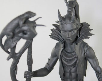 Tiefling, Resin Garage Kit,Figure, Unpainted