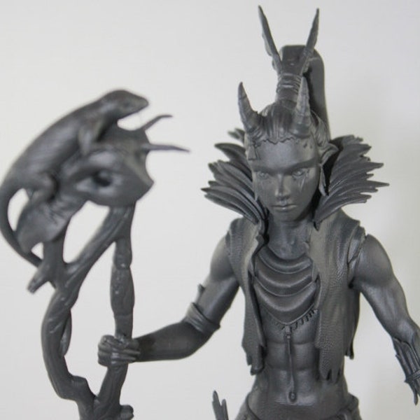 Tiefling, Resin Garage Kit,Figure, Unpainted