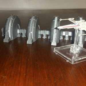 Shied Generator from Hoth for Star Wars X-Wing Miniature Terrain, 3D printed