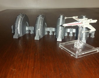 Shied Generator from Hoth for Star Wars X-Wing Miniature Terrain, 3D printed