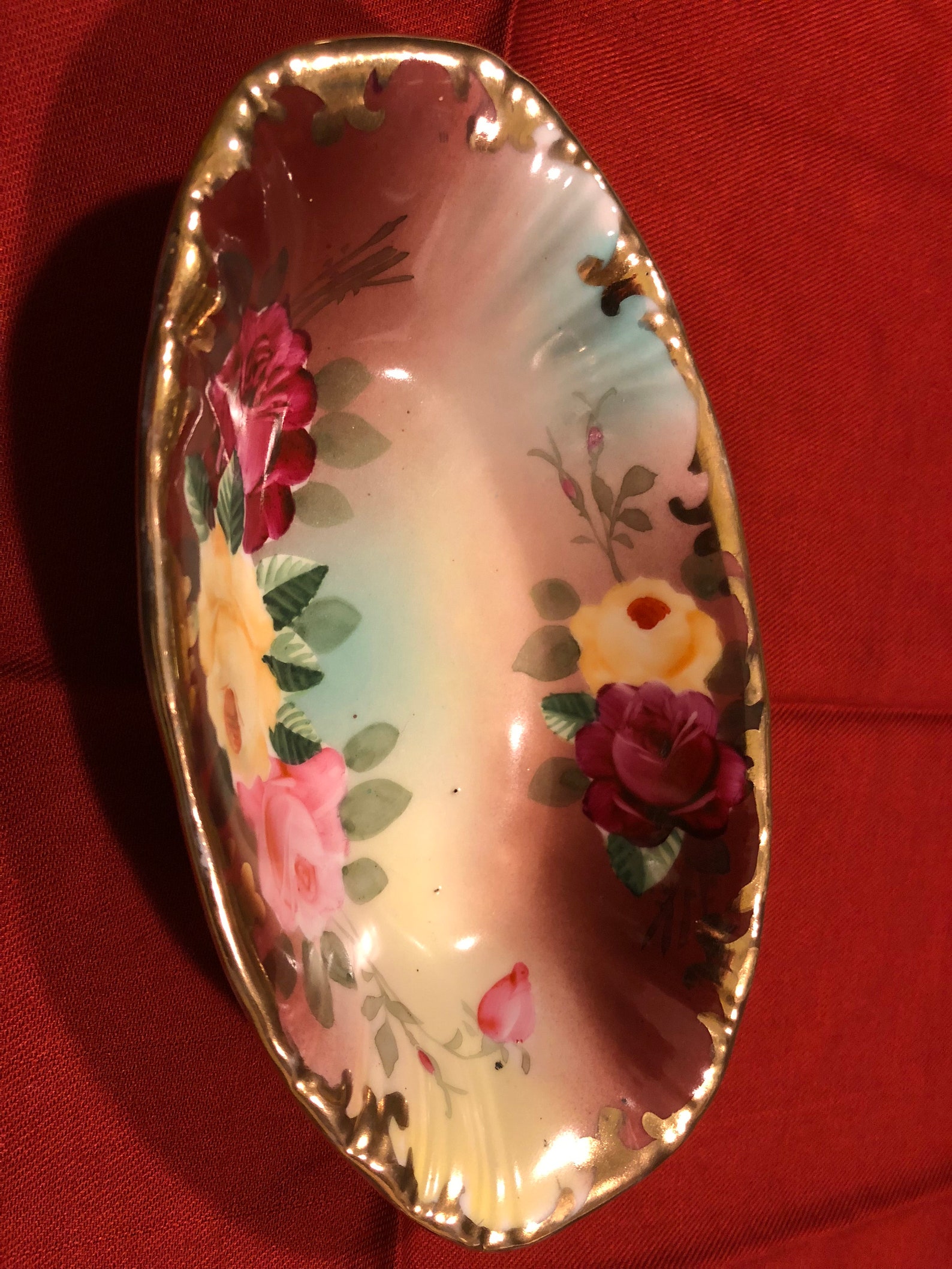 Royal Kinran Crown Nippon Dish Etsy