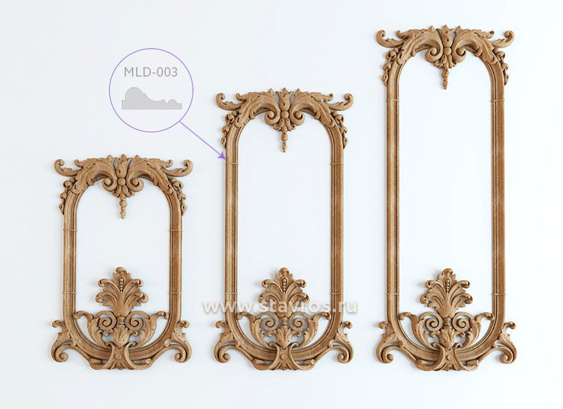 Wood Applique for Doors Etsy