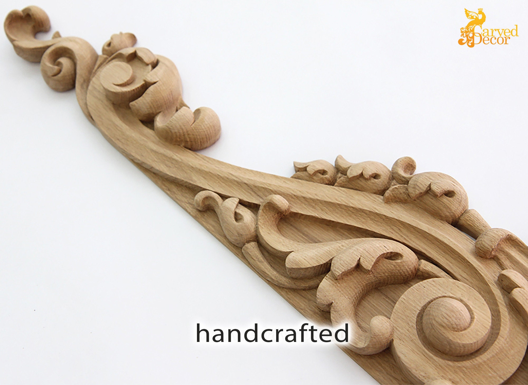 Carved Wood Applique for Fireplace Mantel Etsy