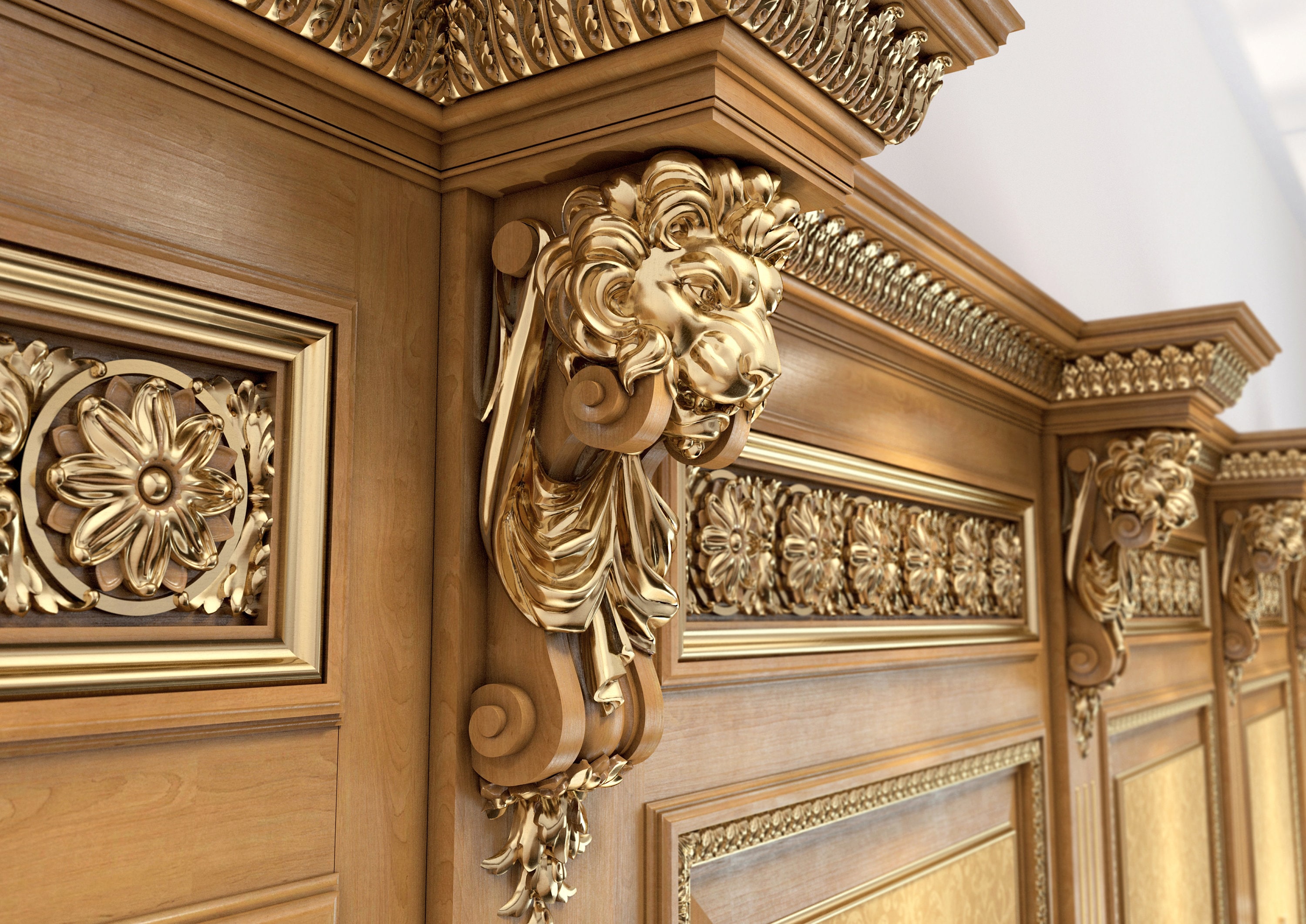 Резной Декор Для Фасада Дома Купить Москва