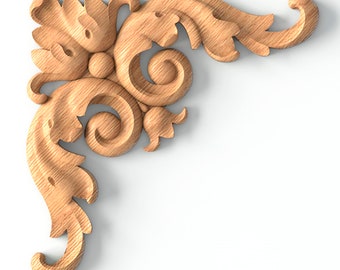 Wood Applique and Onlay for Furniture