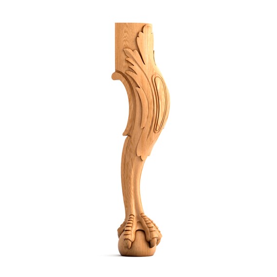 Carved cheap chair legs