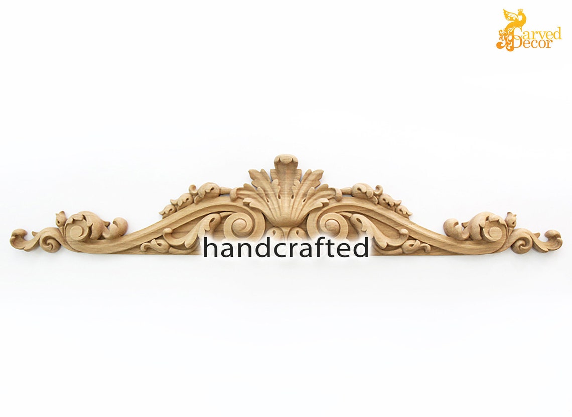 Carved Wood Applique for Fireplace Mantel Etsy