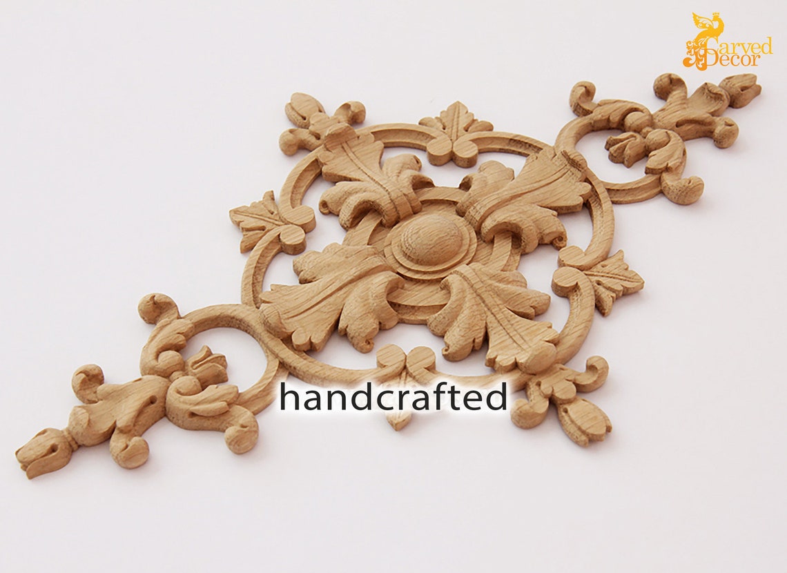 Wooden Applique for Furniture Wholesale Supplier Wood Onlay Etsy
