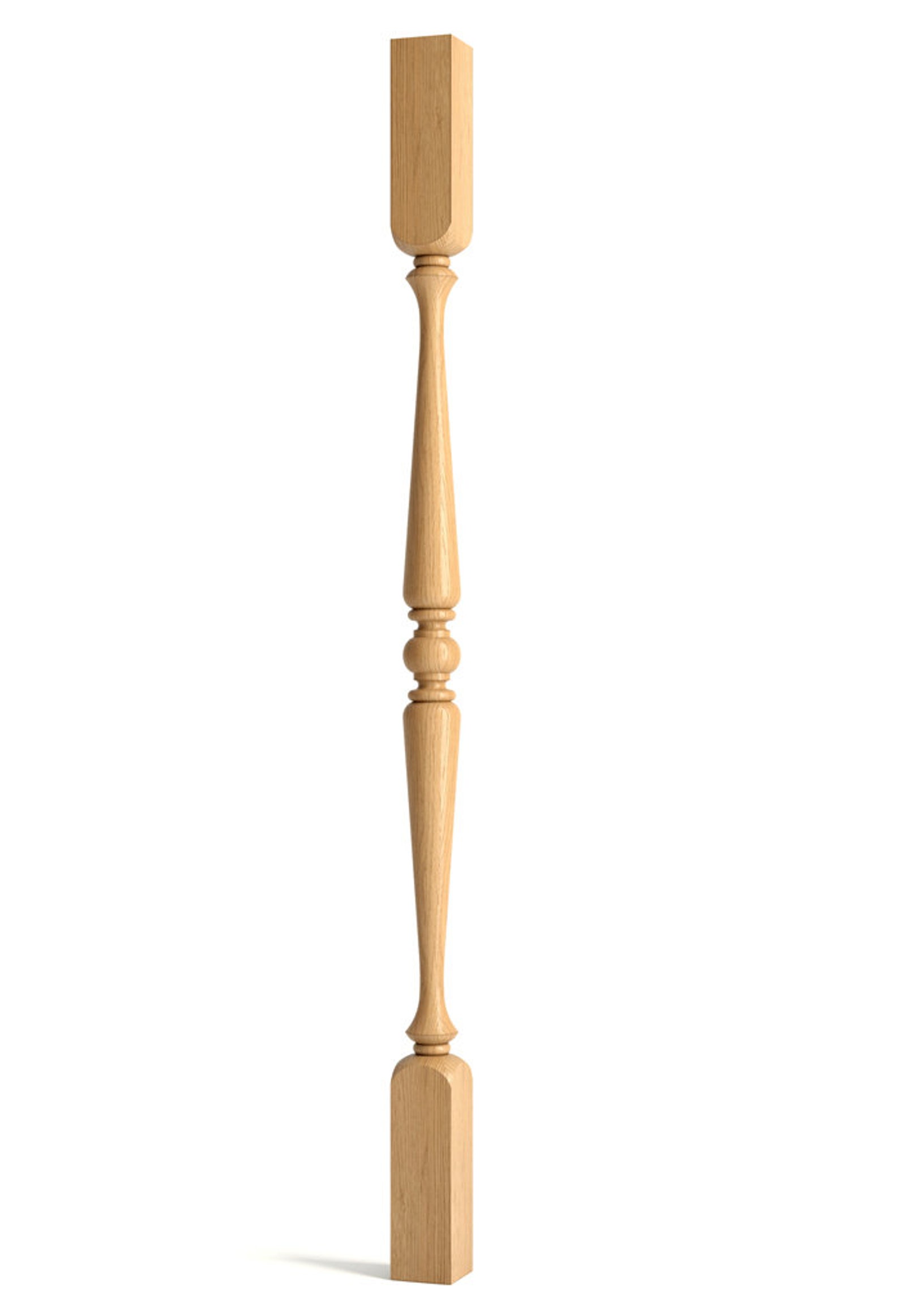 Solid Balusters Classic Chiseled Baluster Made of Natural Solid Wood - Etsy