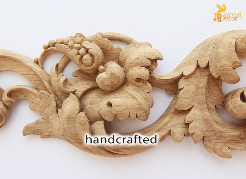 Fireplace Molding Mantel Surround Applique From Wood Etsy