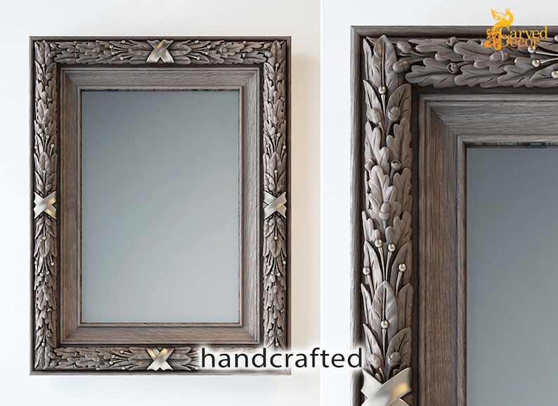 Wood Mirror Border DIY Frame Trim Pre Cut Wholesale Supplier Etsy