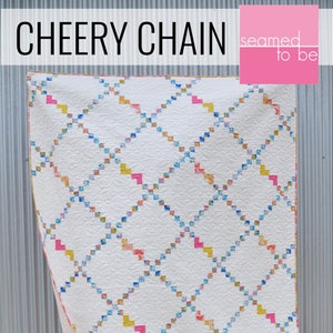 Cheery Chain Quilt PDF Pattern image 1