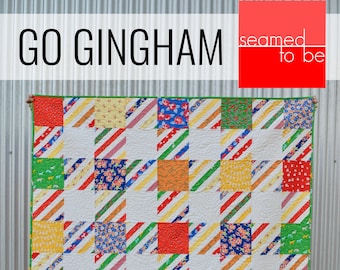Go Gingham Quilt PDF Pattern