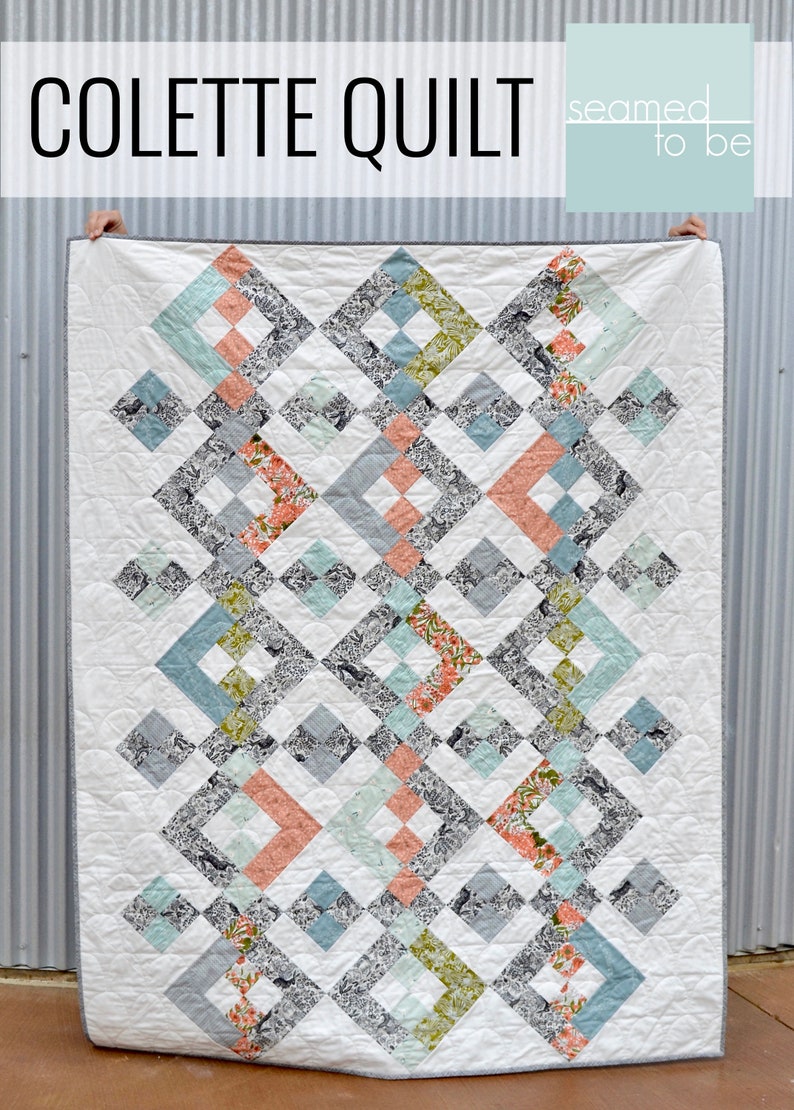 Colette Quilt PDF Pattern Etsy