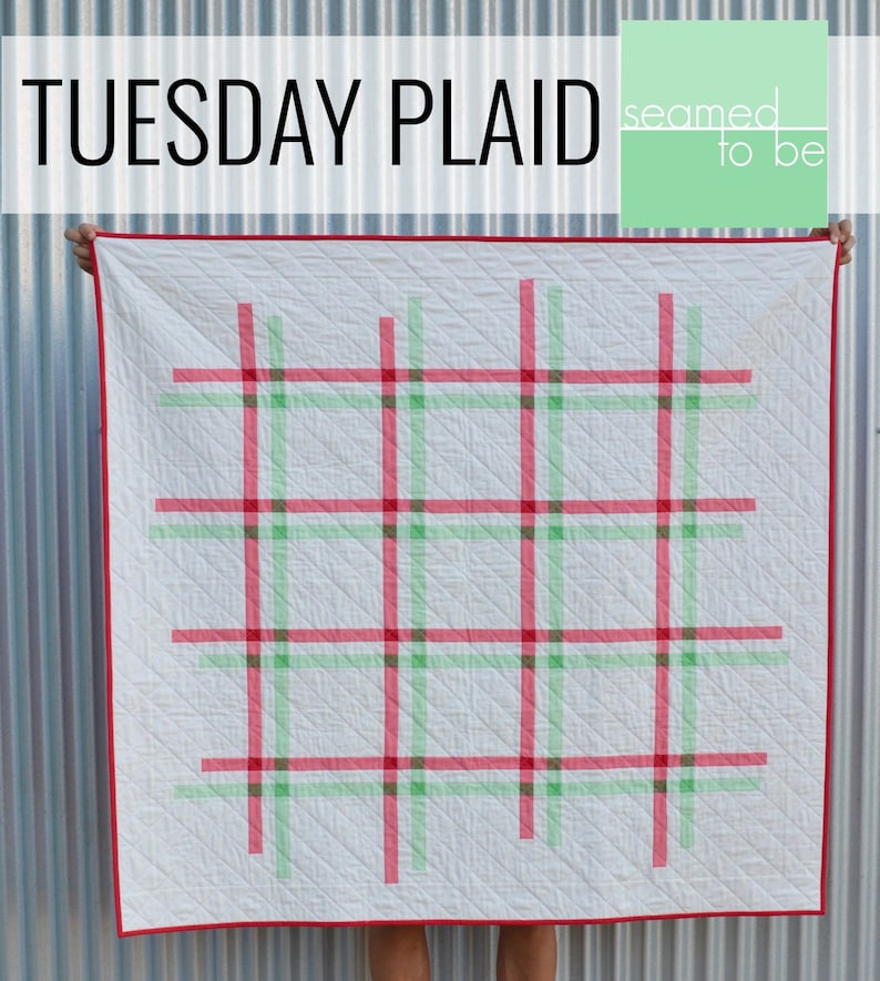 Tuesday Plaid Quilt PDF Pattern (Download Now) Etsy