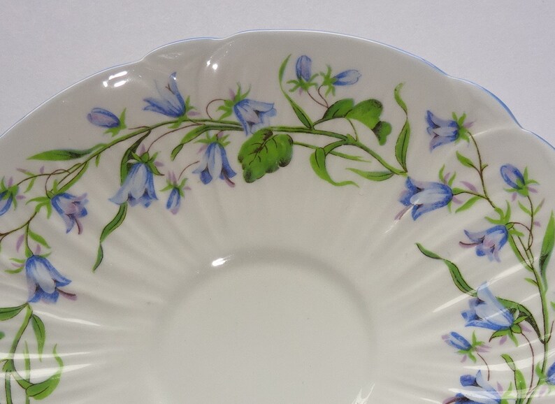 #13590 Shelley HAREBELL Dainty Shape Orphan Saucer