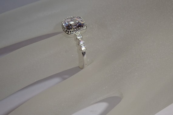 Stunning Cubic Zirconia And Sterling Silver Ring … - image 3