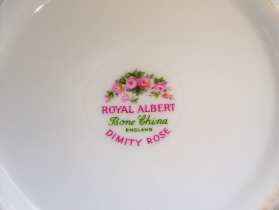 Large Selection of Royal Albert England DIMITY ROSE Bone China - Etsy