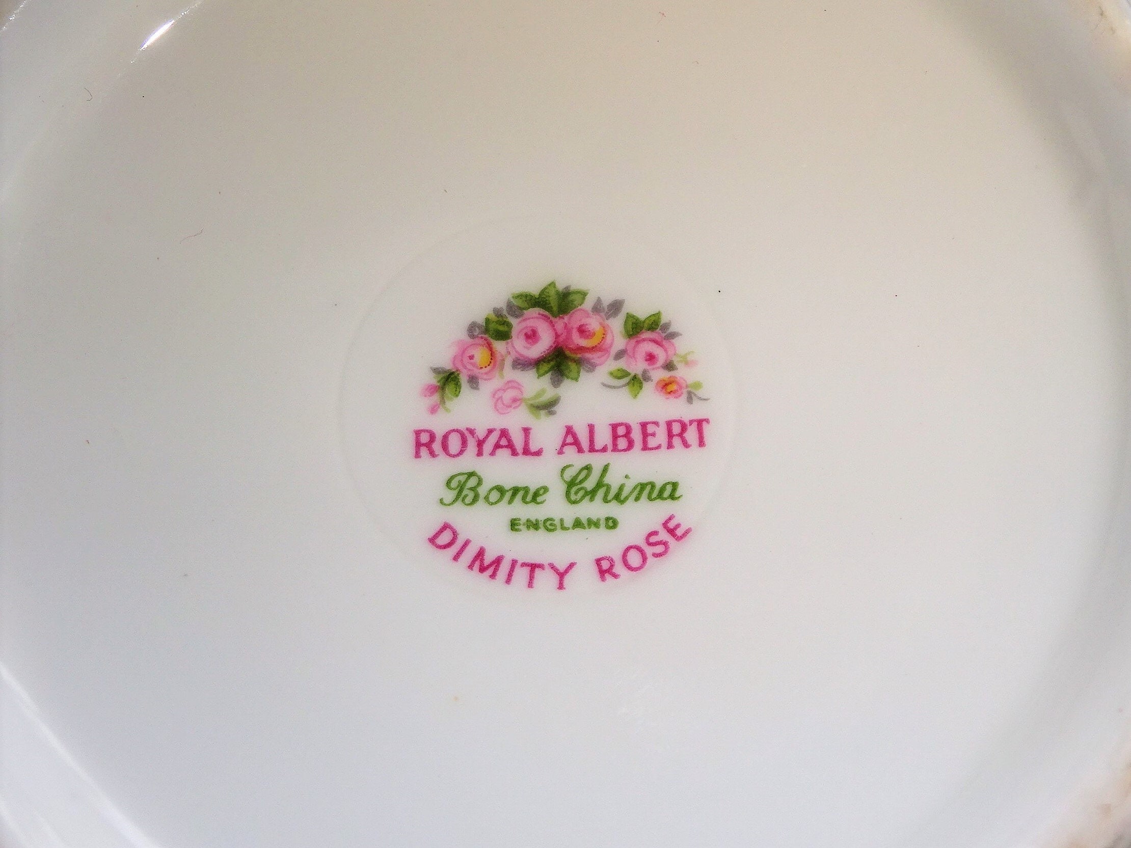 Large Selection of Royal Albert England DIMITY ROSE Bone China - Etsy