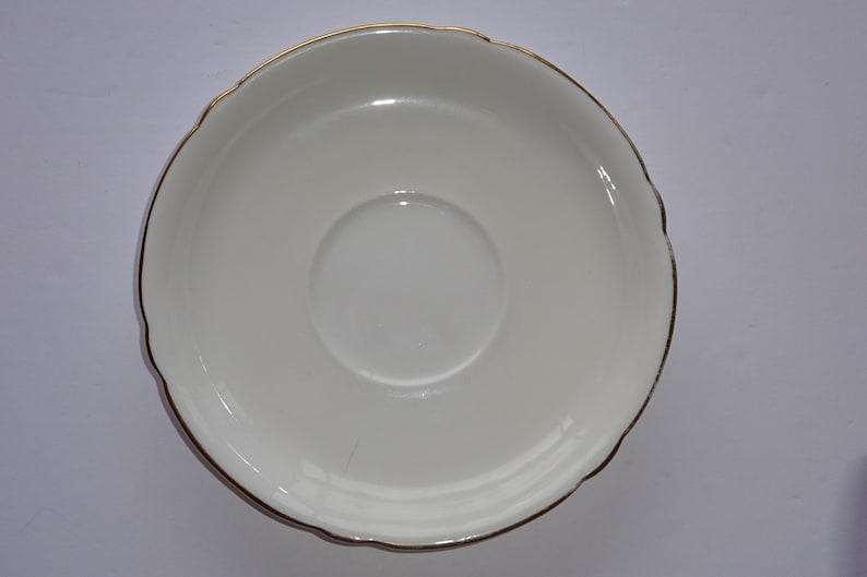 Selection of 3 Orphan Saucers by Shelley Begonia 2 - Unknown White Pattern