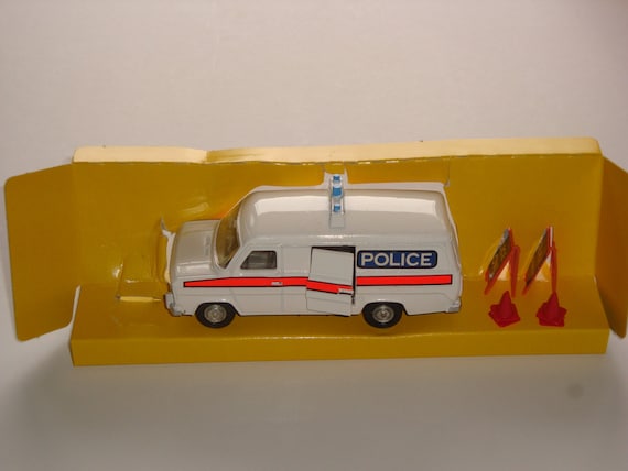 dinky toys ford transit van police accident unit