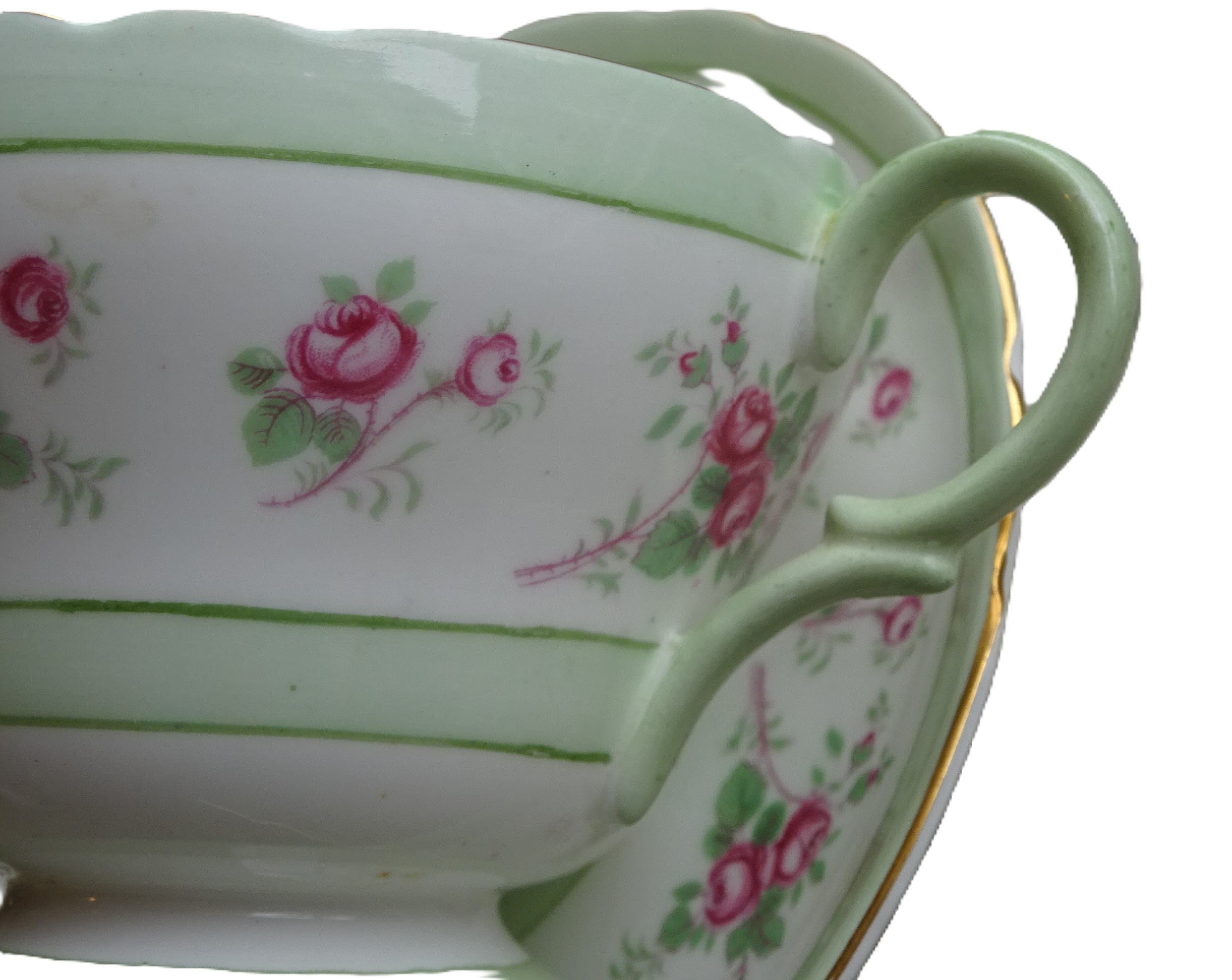 pink rose♡ Shelley PINK ROSE Tea Cup and Saucer - Pattern 13247 - Etsy