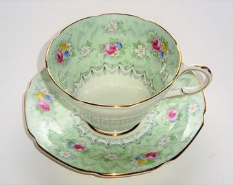 BEAUTIFUL Paragon EVANGELINE Tea Cup and Saucer