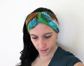 Stripes headband, hair accessory, women hair accessory, ethnic hairband turban, african wax headband, summer accessory, ethnic gift
